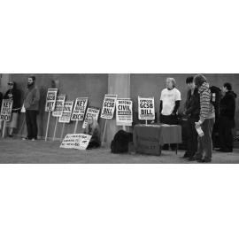 GCSB Dunedin Protest