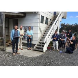 Back Beach Poetry Trail Launch