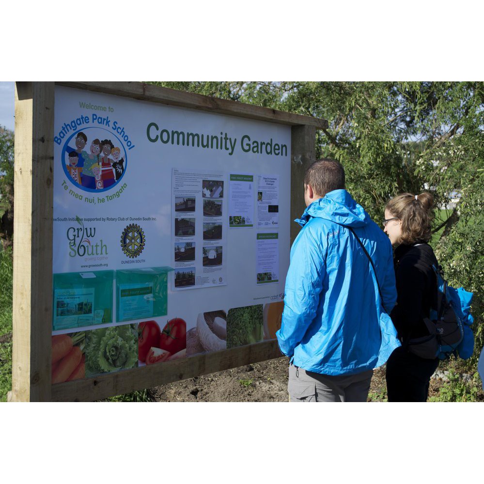 Launch of Growsouth - Bathgate Park School Community Garden 