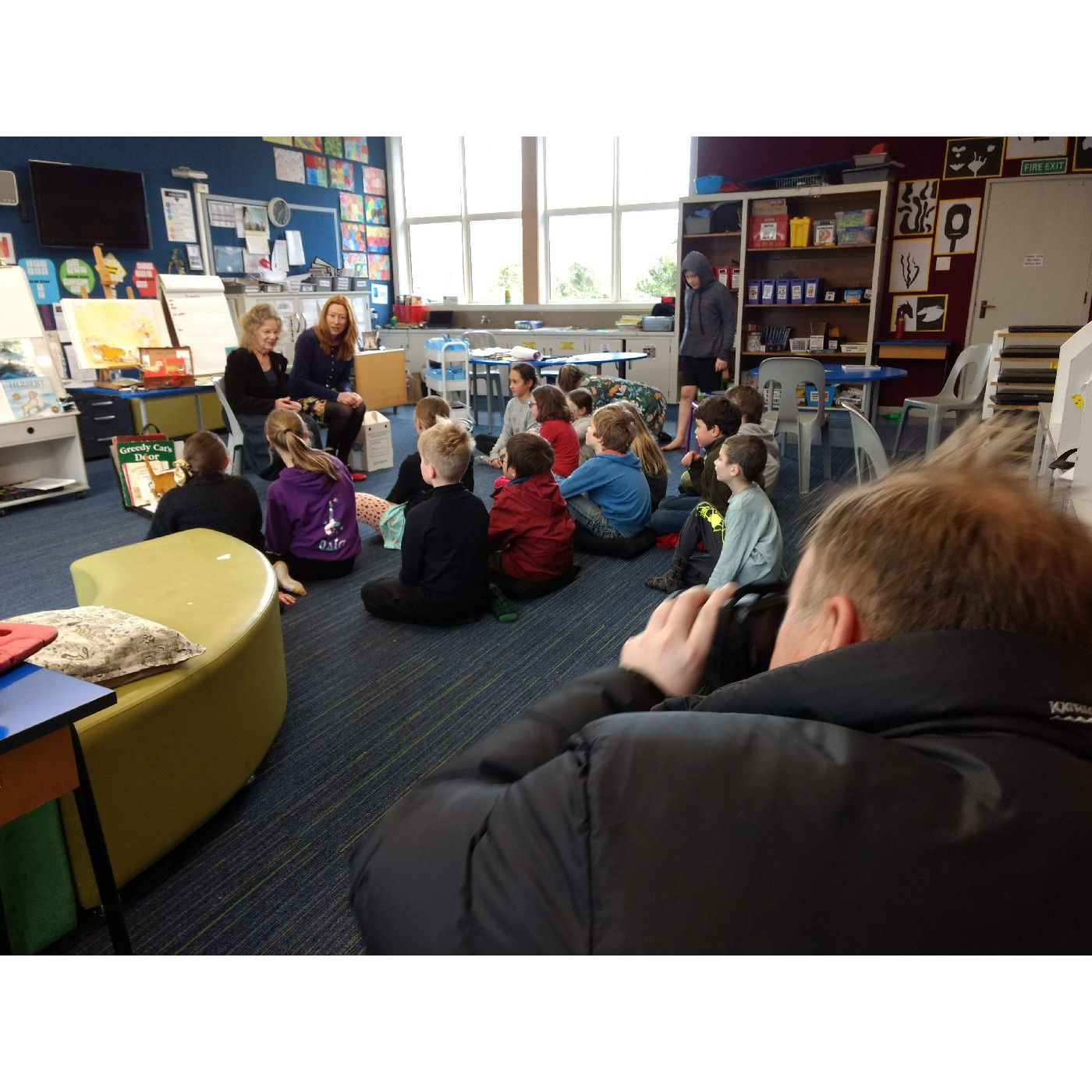 Local authors inspire school children via Dunedin UNESCO City of Literature workshop tour
