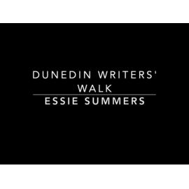 The Unveiling of the Essie Summers plaque on the Dunedin Writers’ Walk