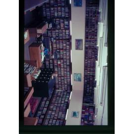 Building the Dunedin City Library on Civic Plaza, Moray Place