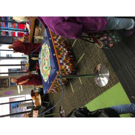 Sand Mandala created for the Dunedin Community by the Buddhist monks of the Dunedin Dhargyey Centre