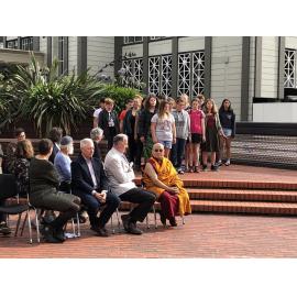 Sand Mandala created for the Dunedin Community by the Buddhist monks of the Dunedin Dhargyey Centre