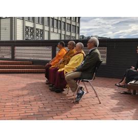 Sand Mandala created for the Dunedin Community by the Buddhist monks of the Dunedin Dhargyey Centre