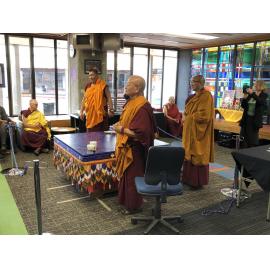 Sand Mandala created for the Dunedin Community by the Buddhist monks of the Dunedin Dhargyey Centre