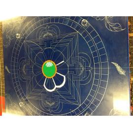 Sand Mandala created for the Dunedin Community by the Buddhist monks of the Dunedin Dhargyey Centre