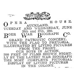 New Zealand's oldest surviving film - "The Departure of the Second contingent for the Boer War"
