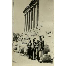 Zahee and Jumele (Jim) at Baalbek Lebanon