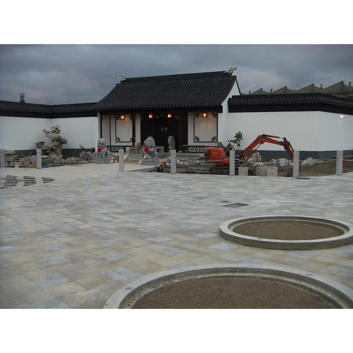 Construction begins on Lan Yuan, Dunedin Chinese Garden