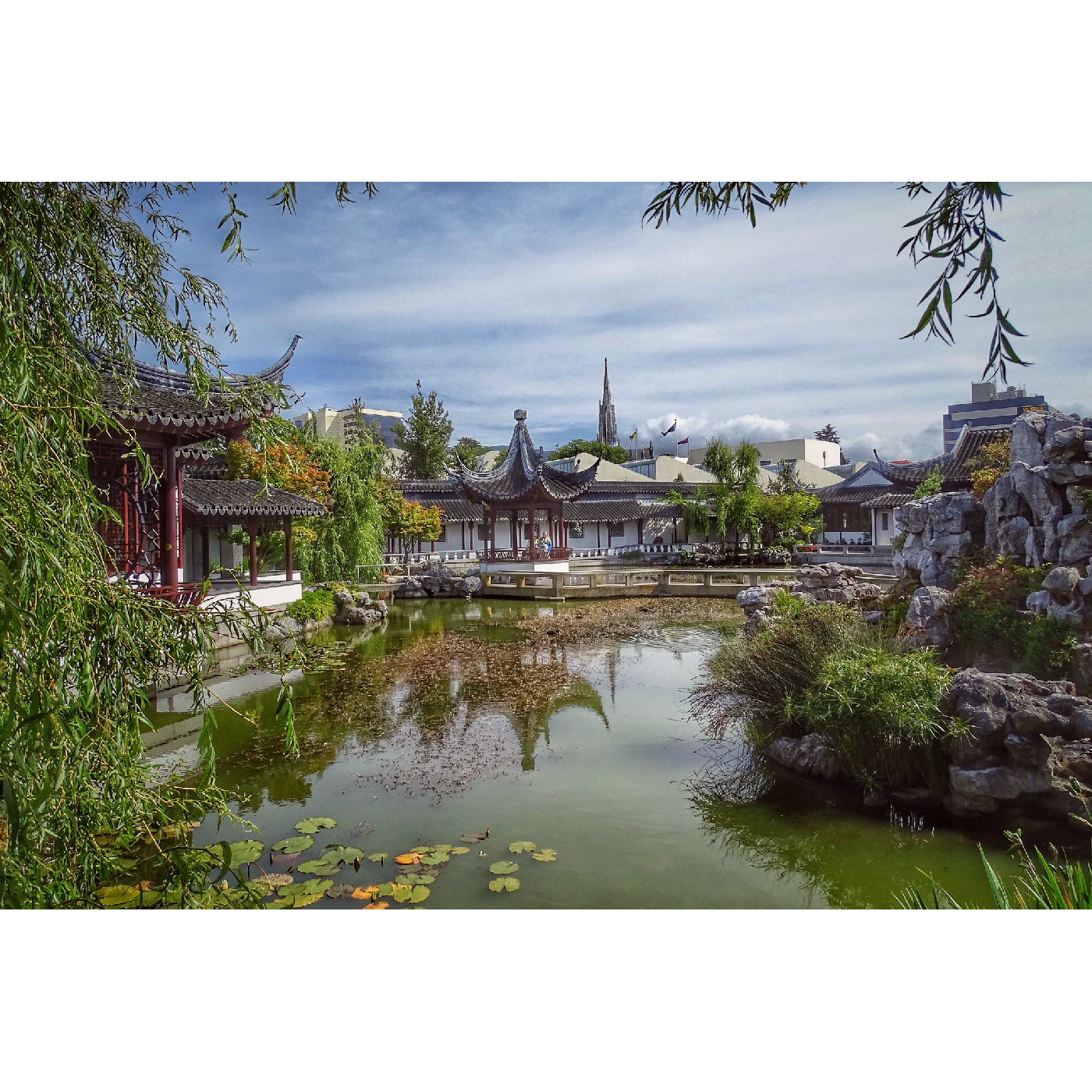Official opening of Lan Yuan Chinese Garden