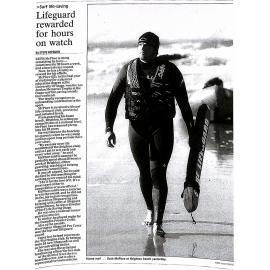 Seth McPhee awarded  the Les Jordon Memorial Trophy