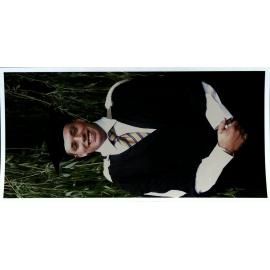 Seth McPhee on Graduation Day.