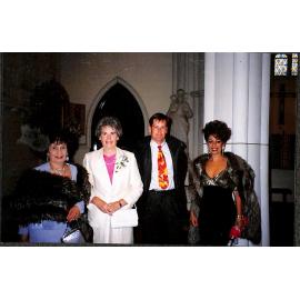 Guests at Andrea Koorey's wedding at St.Joseph's Cathedral Dunedin