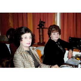 Latifie Kallil and Phyllis Lettoof