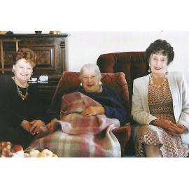 Visitors to Jumelie Joseph on her 90th Birthday