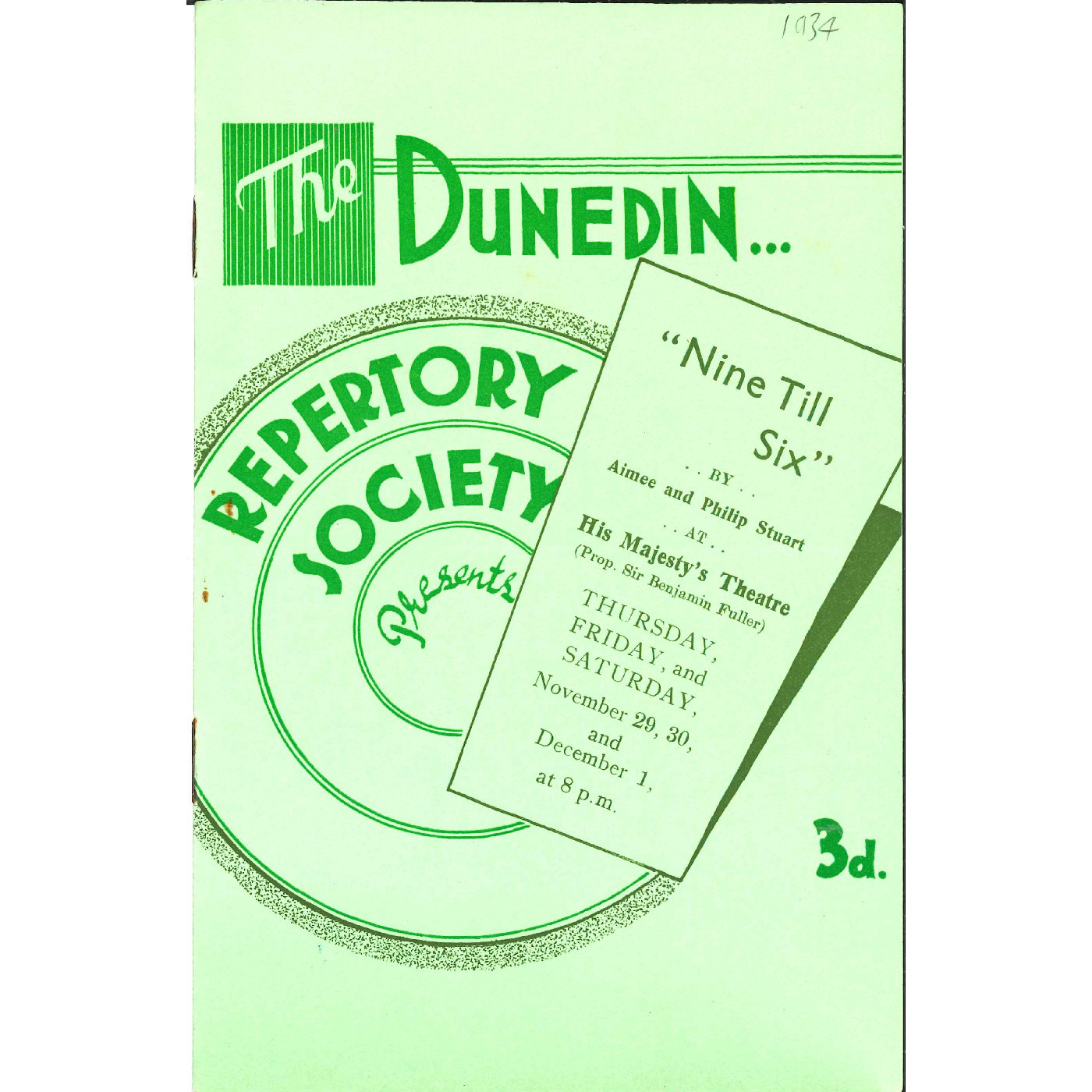 Nine Till Six: Theatrical Programme