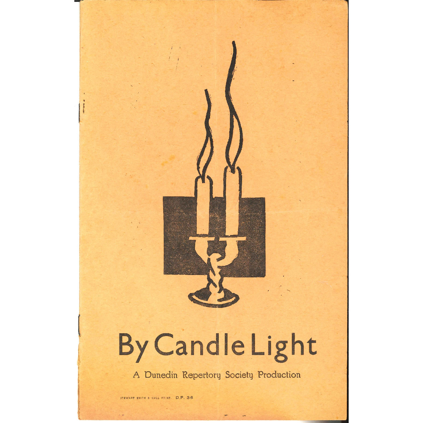 By Candle Light: Theatrical Programme