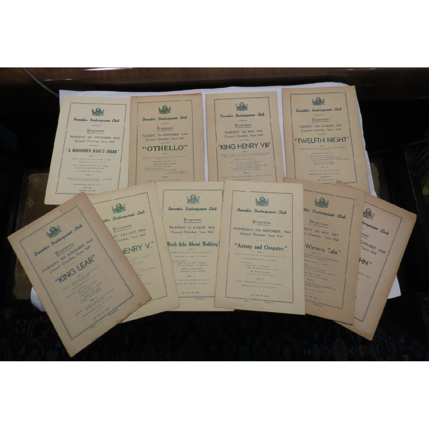 The Dunedin Shakespeare Club