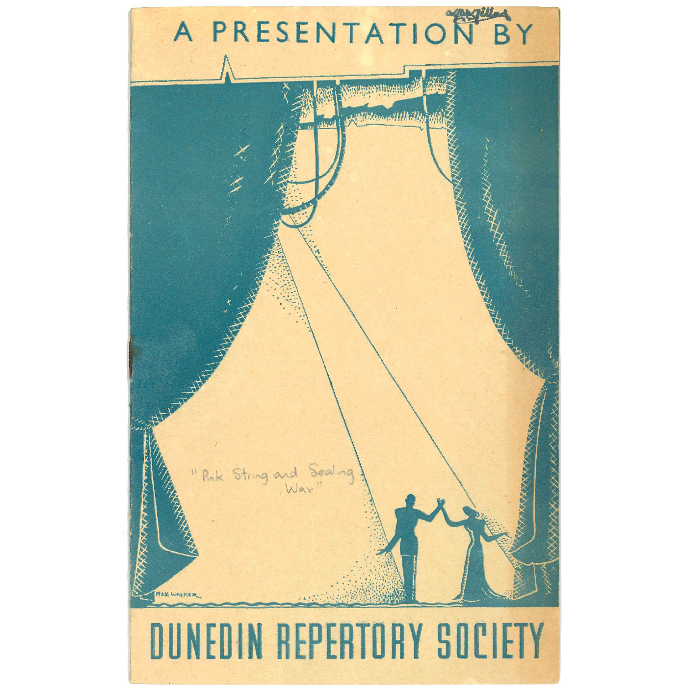 Pink String and Sealing Wax: Theatrical Programme