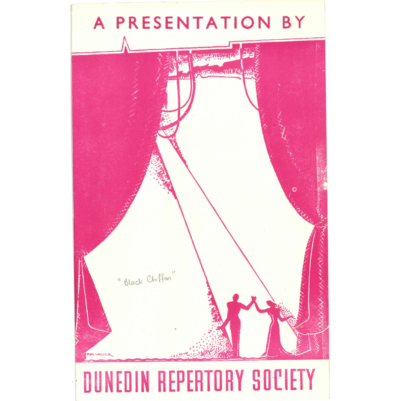 Black Chiffon: Theatrical Programme