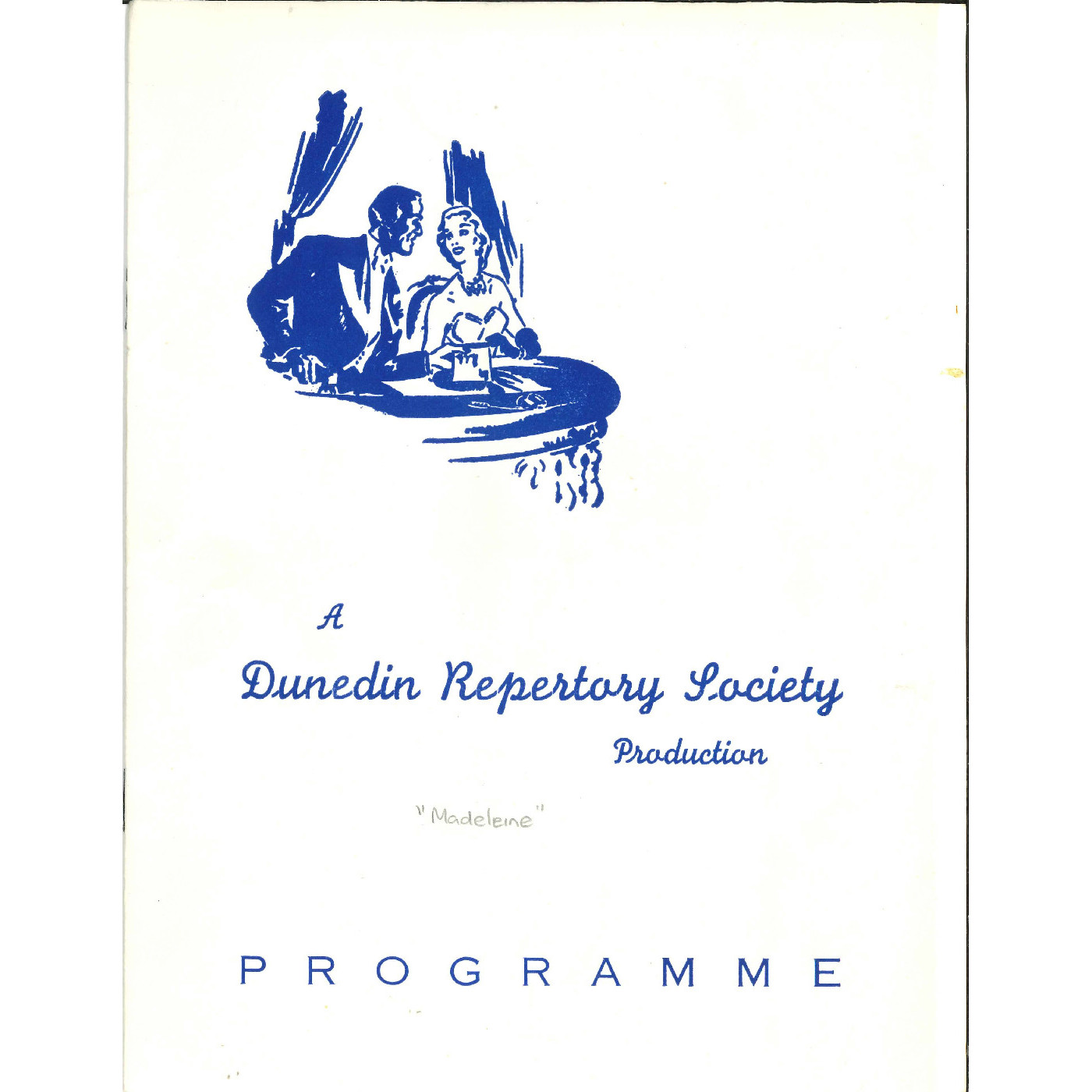 Madeleine: Theatrical Programme