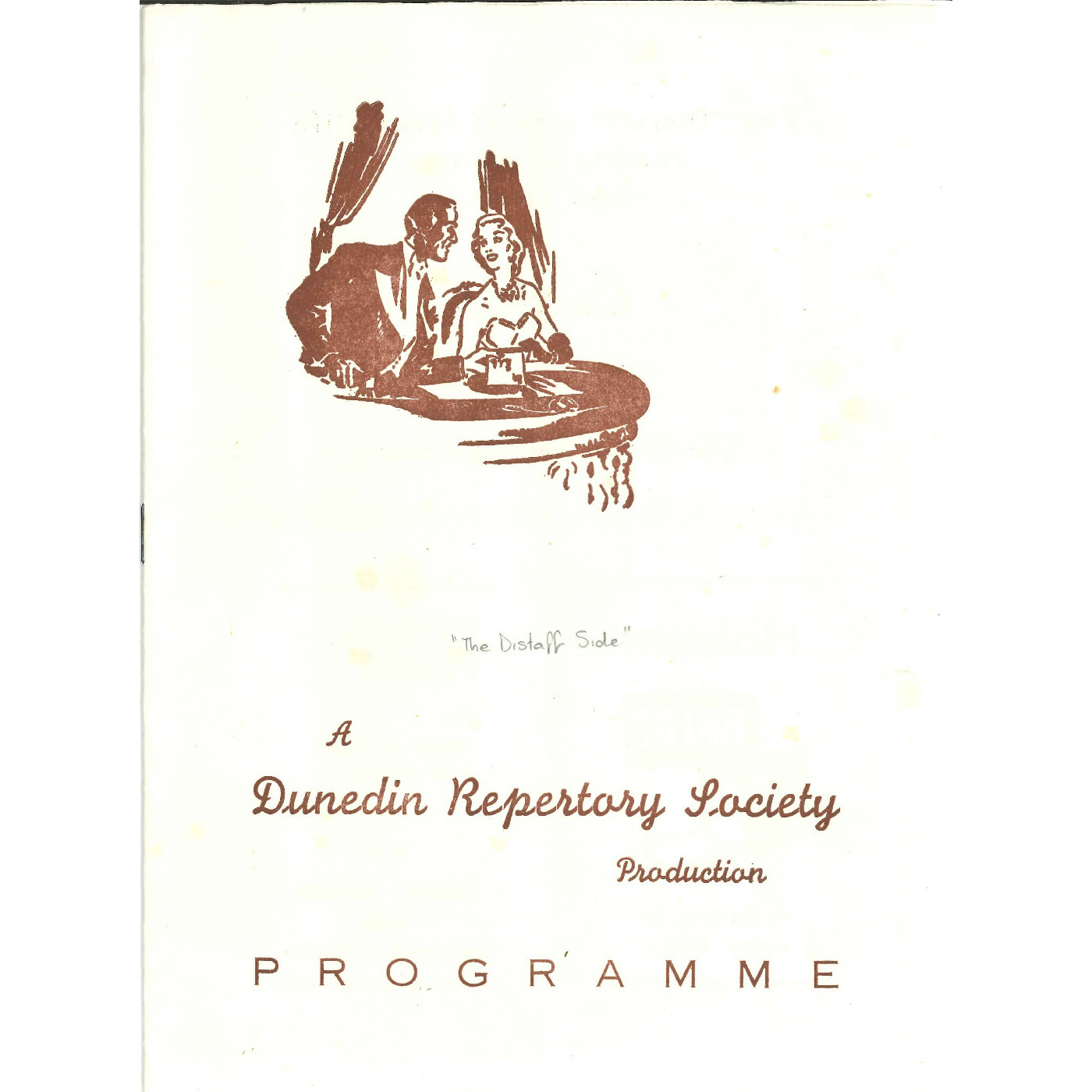 The Distaff Side: Theatrical Programme