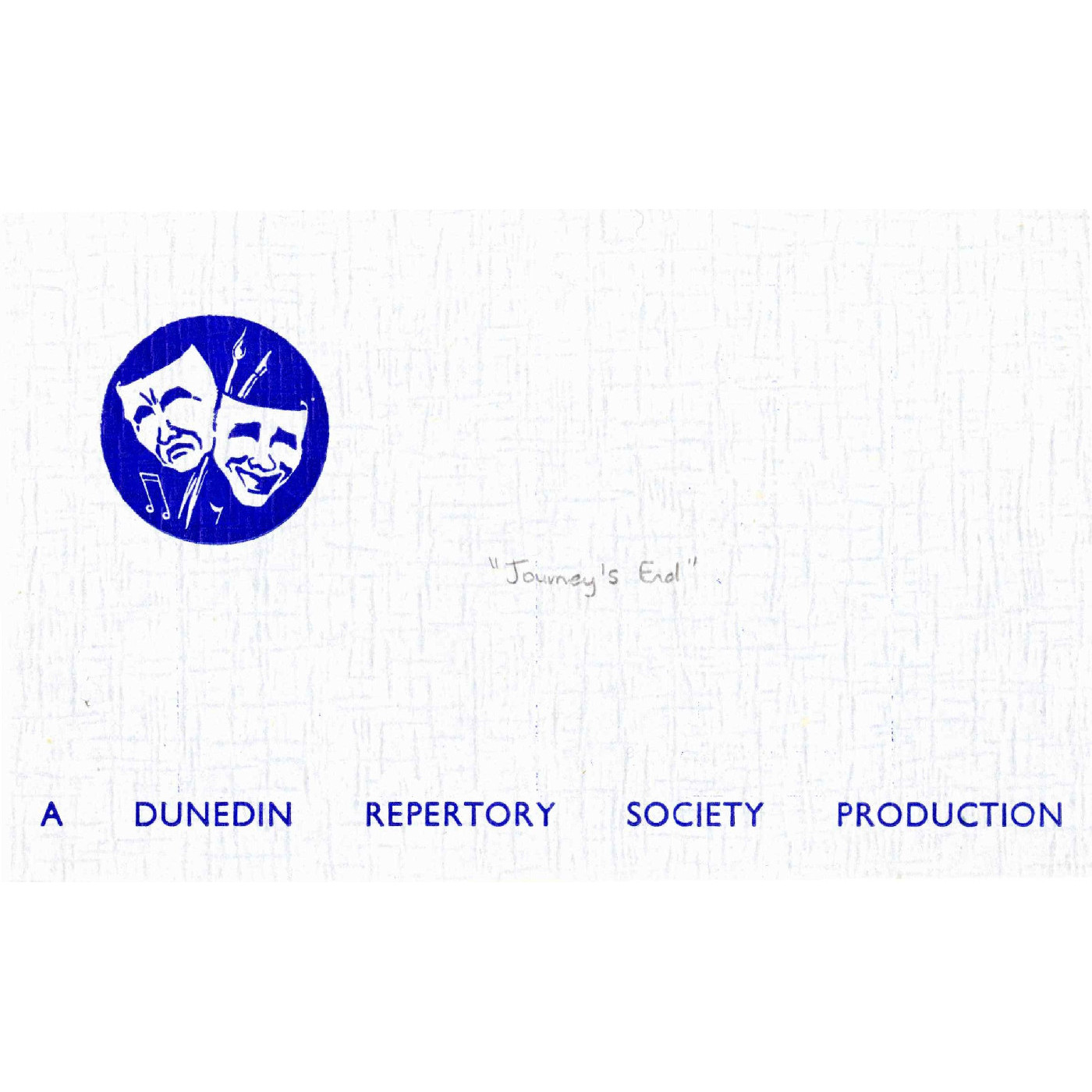 Journey's End: Theatrical Programme