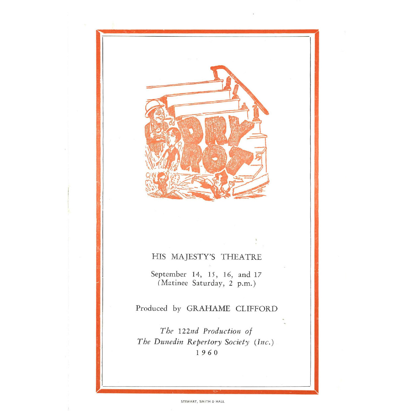Dry Rot: Theatrical Programme