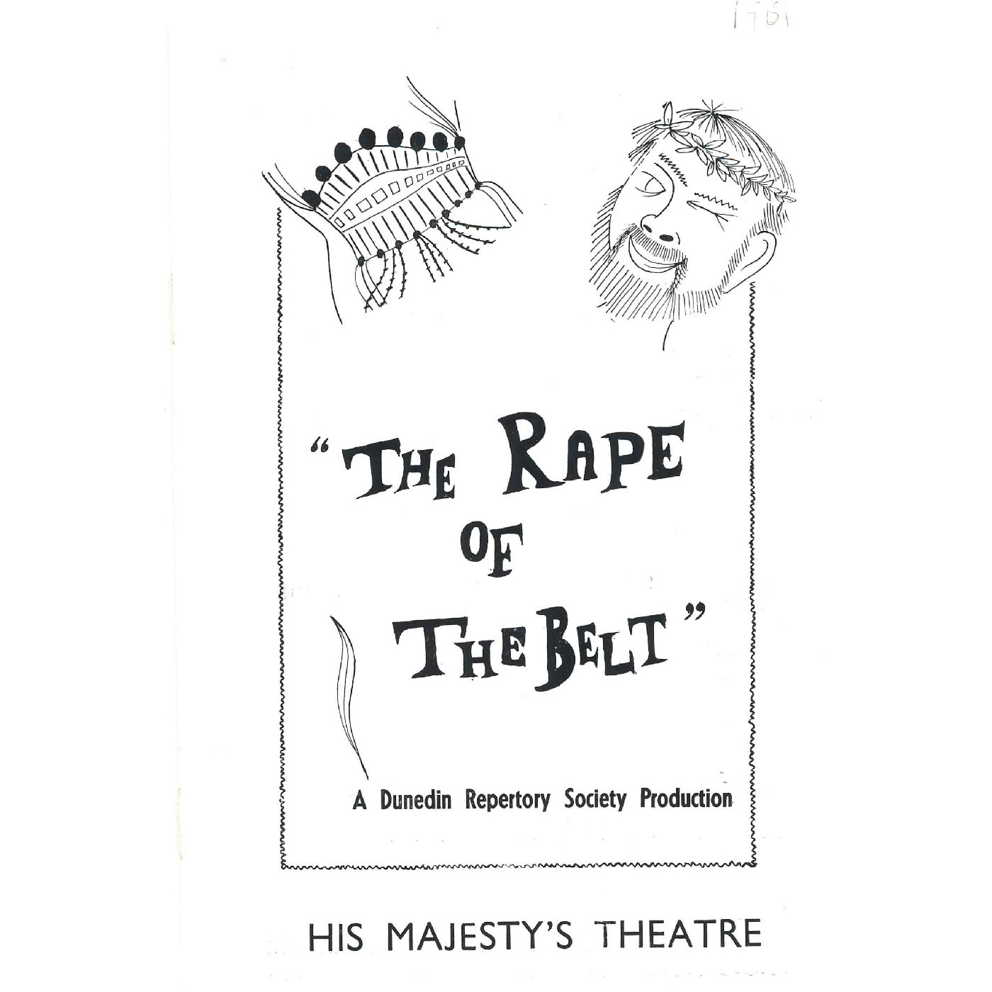 The Rape of the Belt: Theatrical Programme