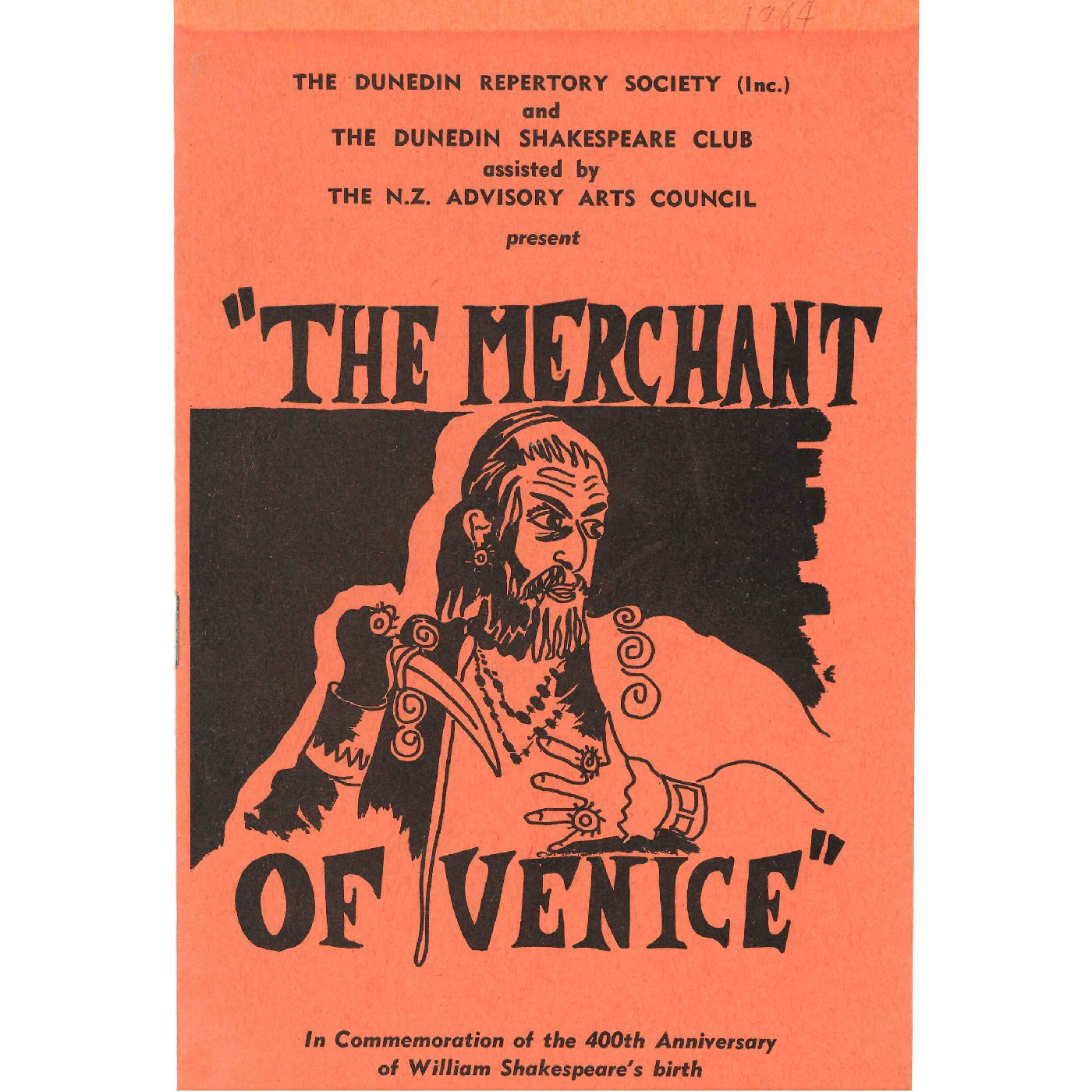 The Merchant of Venice: Theatrical Programme