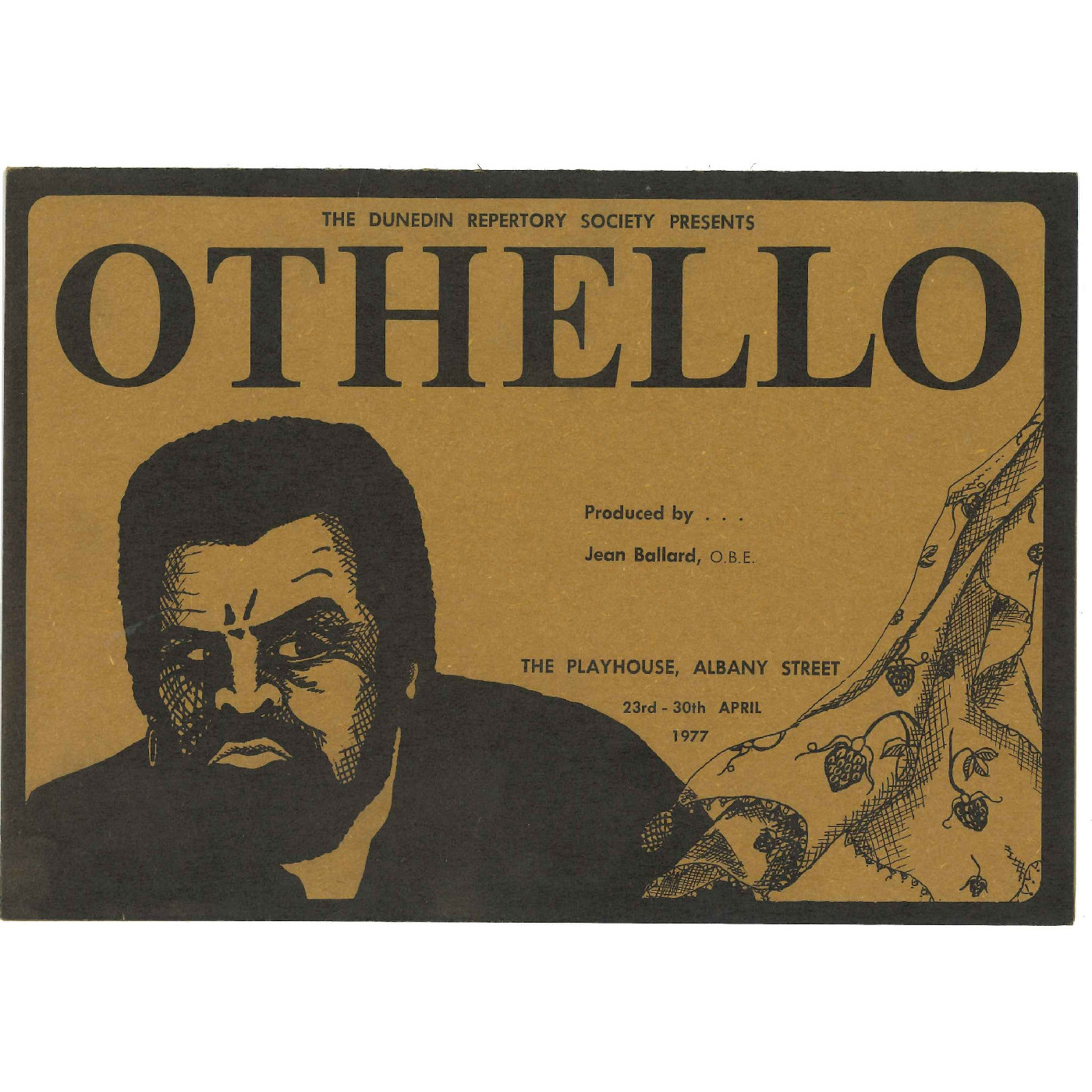 Othello: Theatrical Programme
