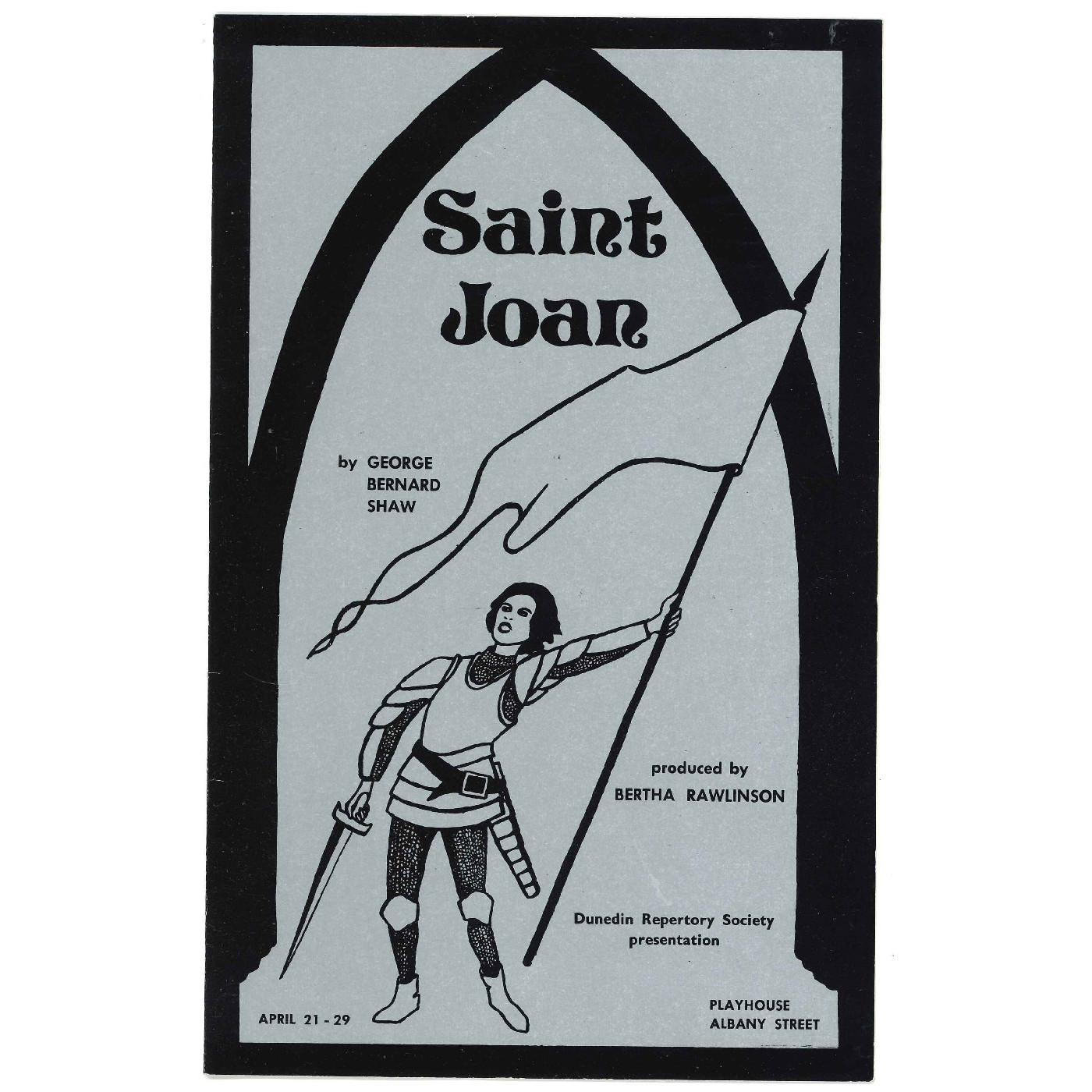 Saint Joan: Theatrical Programme