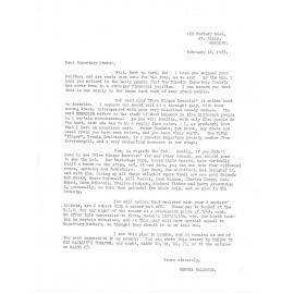 Dunedin Repertory Society form letters to members