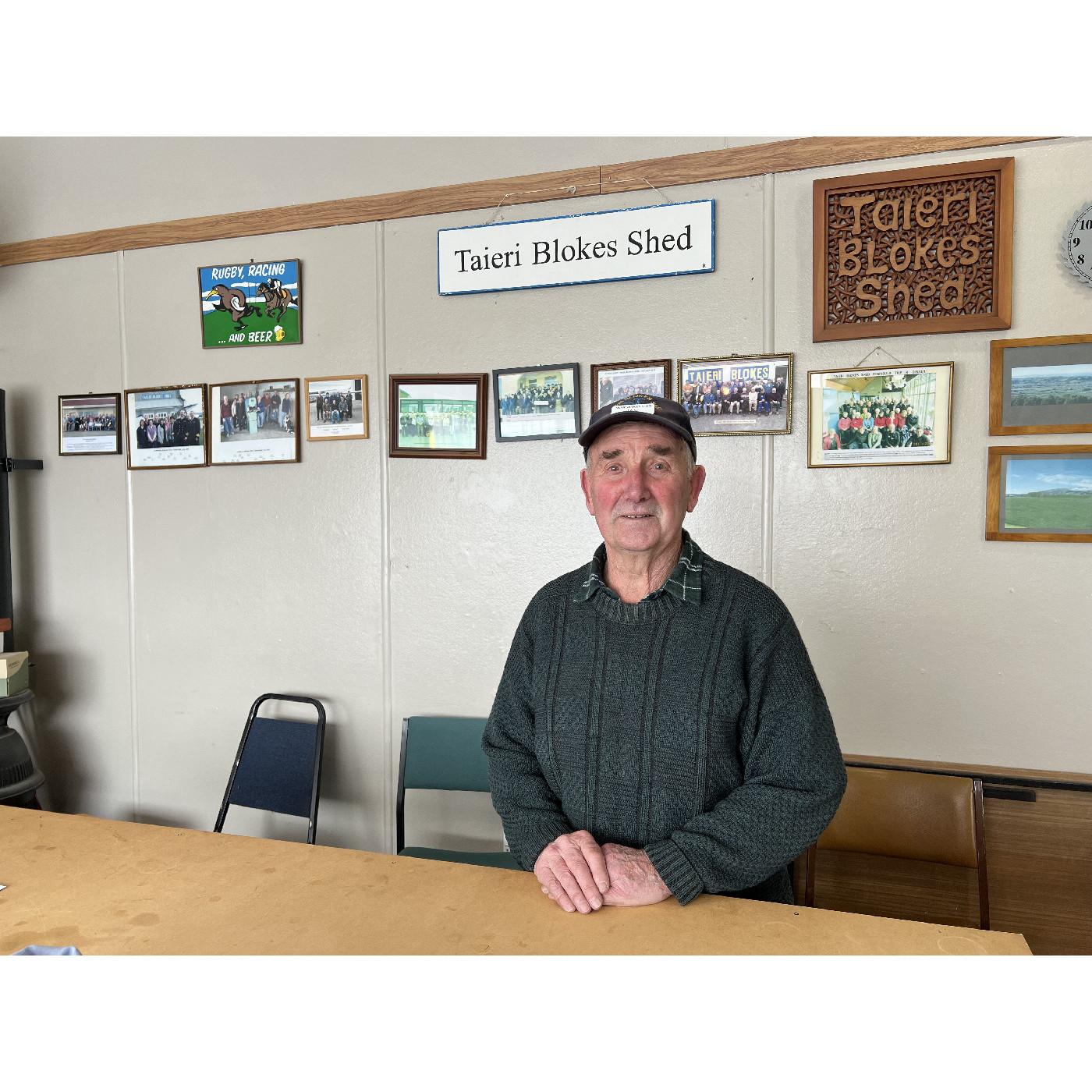 Transcript of interview with Ian Miller, Taieri Blokes Shed