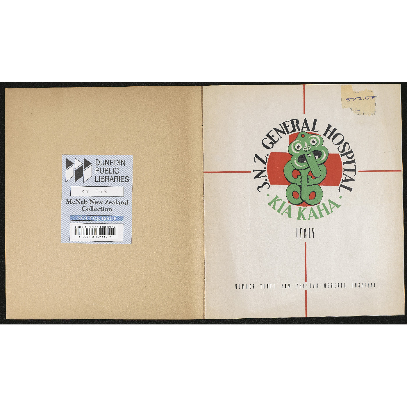 3 N.Z. General Hospital in Italy