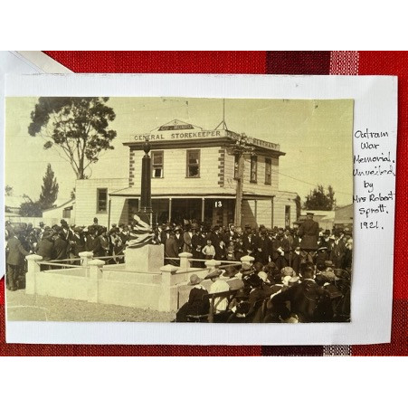 Outram War Memorial Hoylake/Holyhead Street, Outram