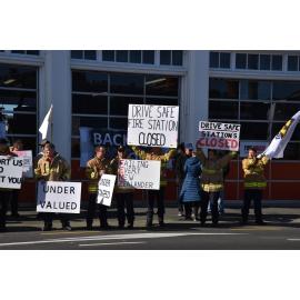 Firefighters strike 2022