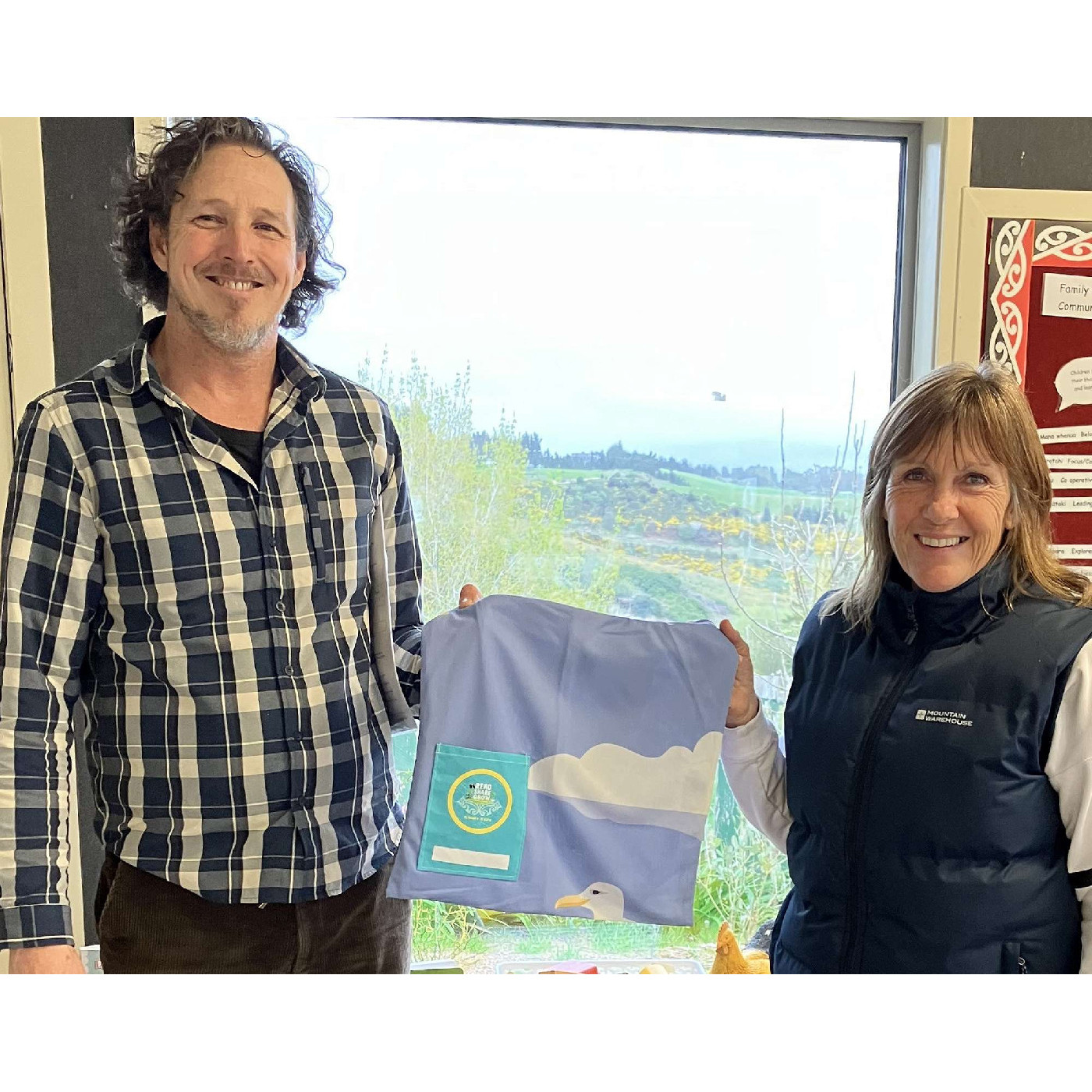 Book bags and farewell to Allan Silvestro