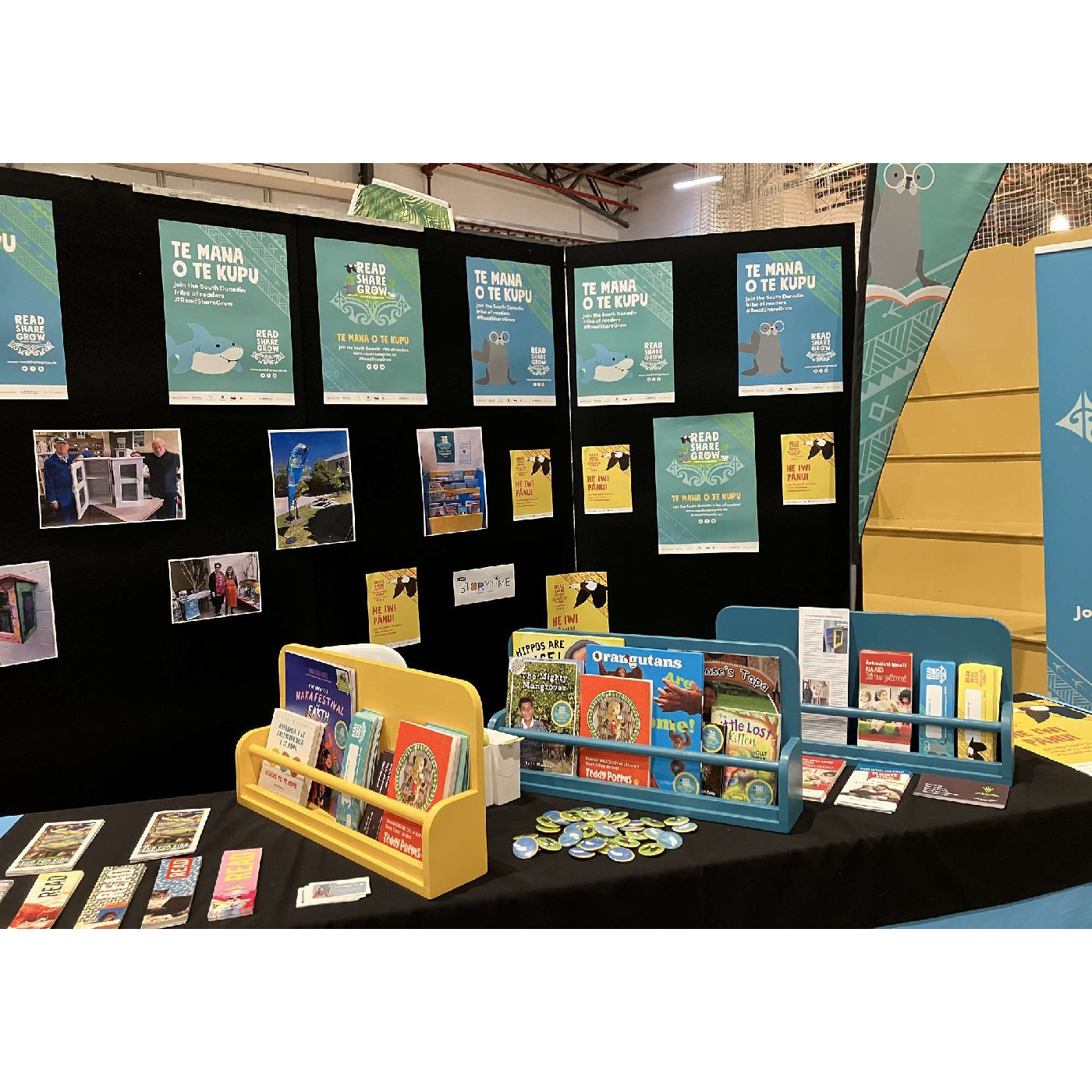 Books and stories at Polyfest and Teddy Bears Hospital