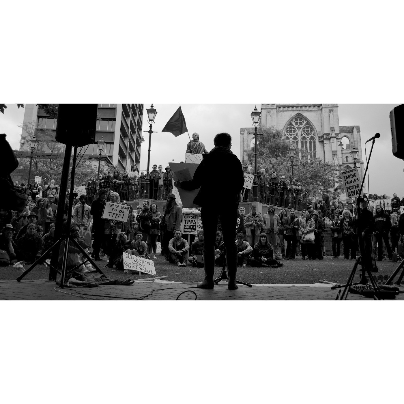 TPPA No Way Protest 2015