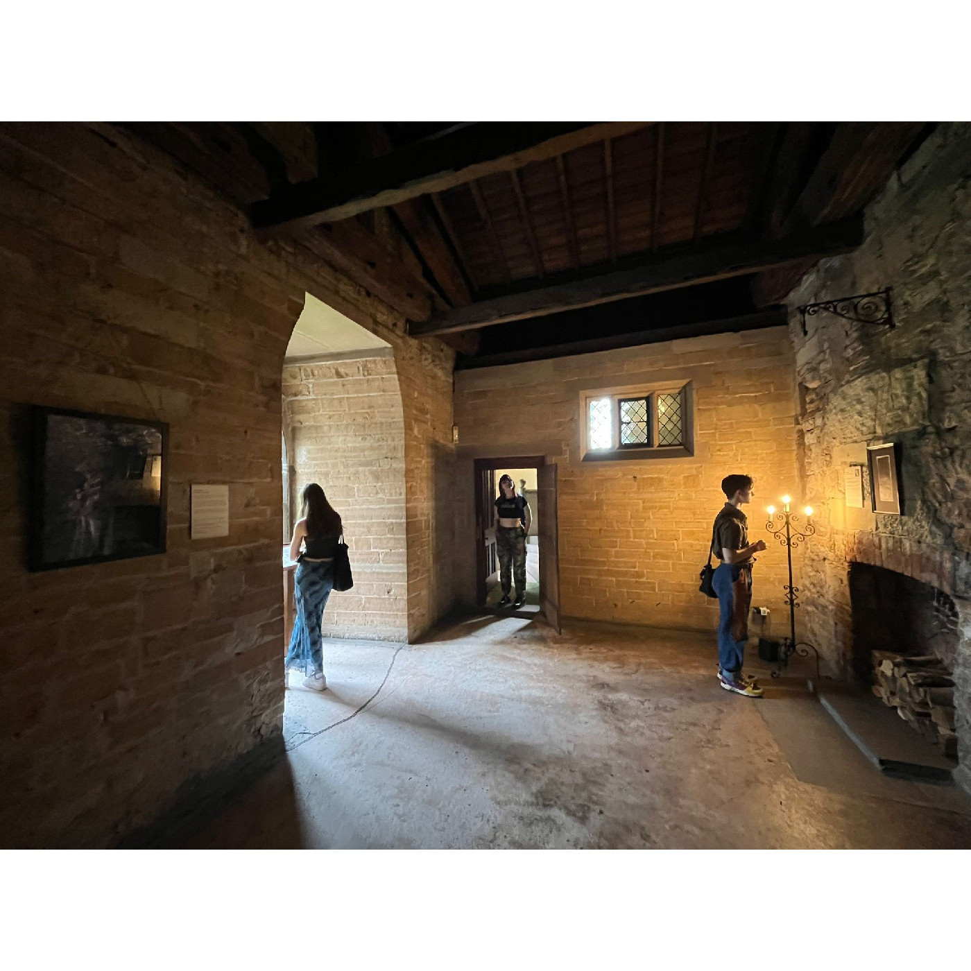 David Elliot's artwork displayed at Newstead Abbey