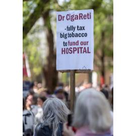They Save We Pay Dunedin Hospital public march
