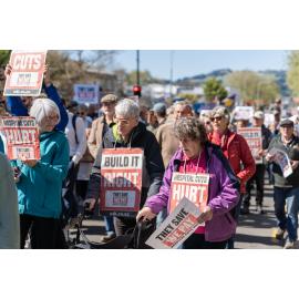 They Save We Pay Dunedin Hospital public march
