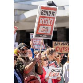 They Save We Pay Dunedin Hospital public march