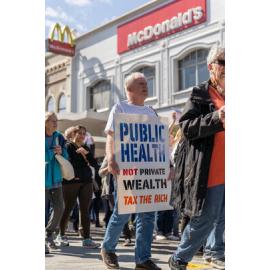 They Save We Pay Dunedin Hospital public march