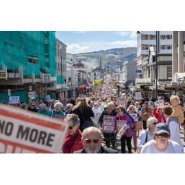They Save We Pay Dunedin Hospital public march