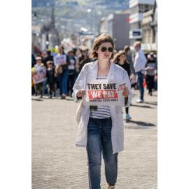 They Save We Pay Dunedin Hospital public march