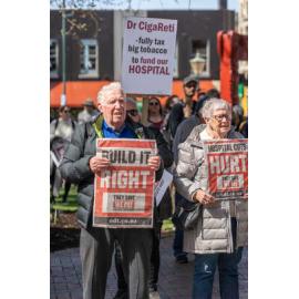 They Save We Pay Dunedin Hospital public march
