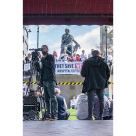 They Save We Pay Dunedin Hospital public march